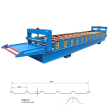 Precios de fábrica Material de construcción Panel de pared techo de metal Máquina de formación de baldosas corrugadas